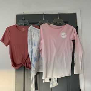 Three Hollister Tops